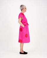 Elegance Iso Tatti Pinkki-Punainen
