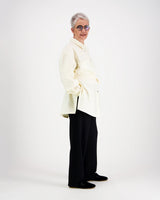 Isopaita Valkoinen 100% villa