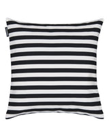 Tyynynpäällinen Tasaraita musta-valkoinen 50cm x 50cm