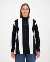 Isopaita Jokiraita Black-White
